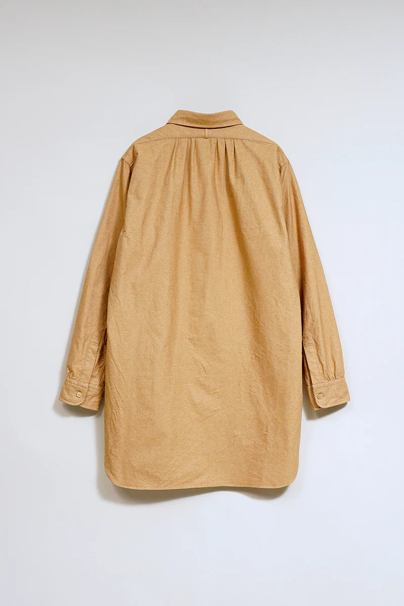 Nigel cabourn - RANCH WORKER SHIRT - BROWN COTTON