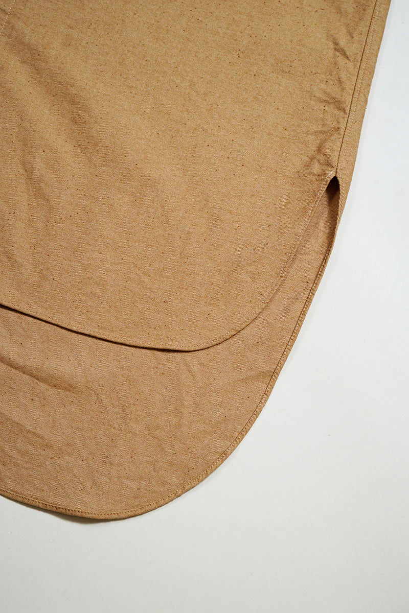 Nigel cabourn - RANCH WORKER SHIRT - BROWN COTTON