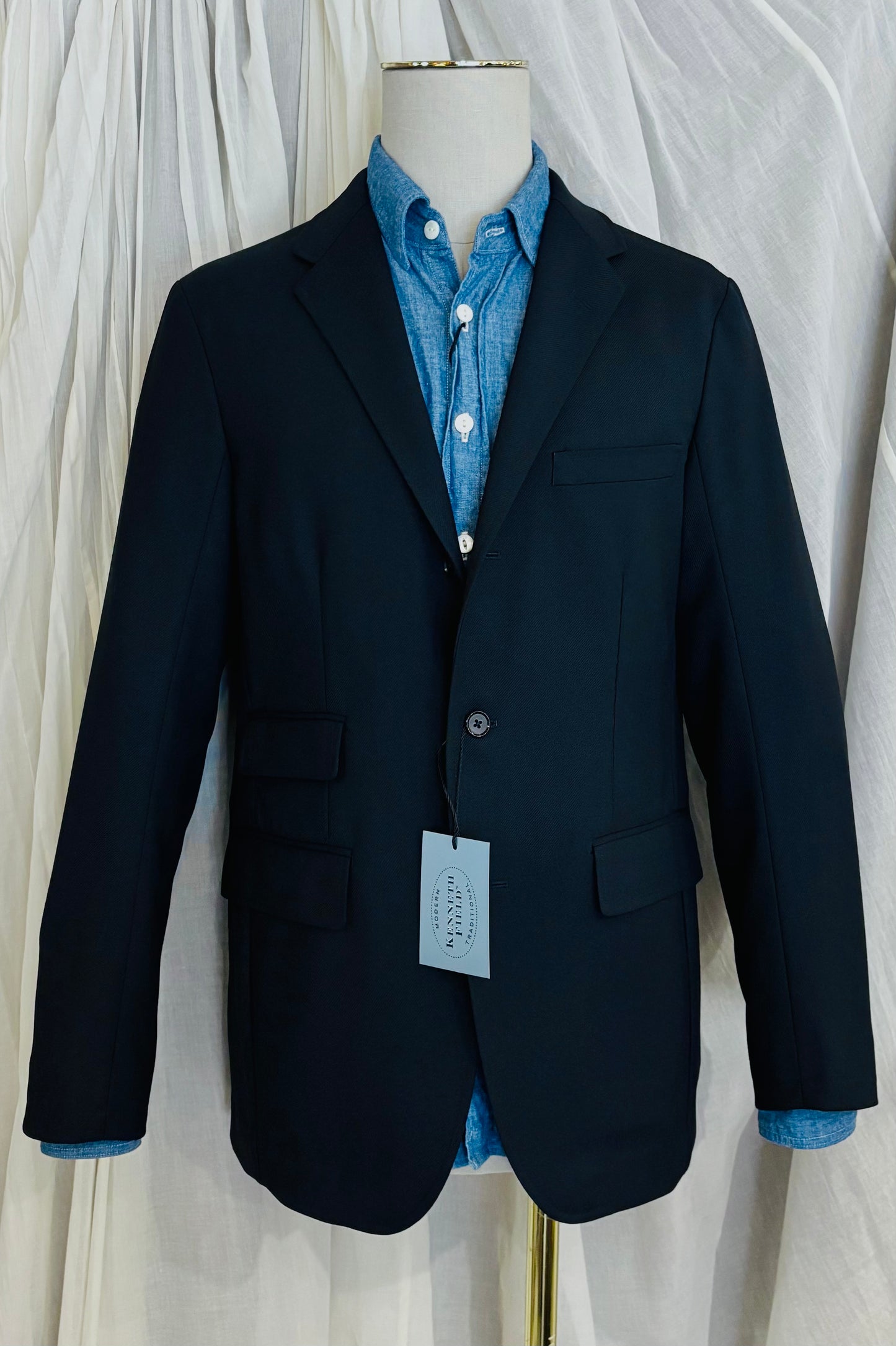 KENNETH FIELD - 3B UNCON JACKET Ⅱ - TICKET POCKET