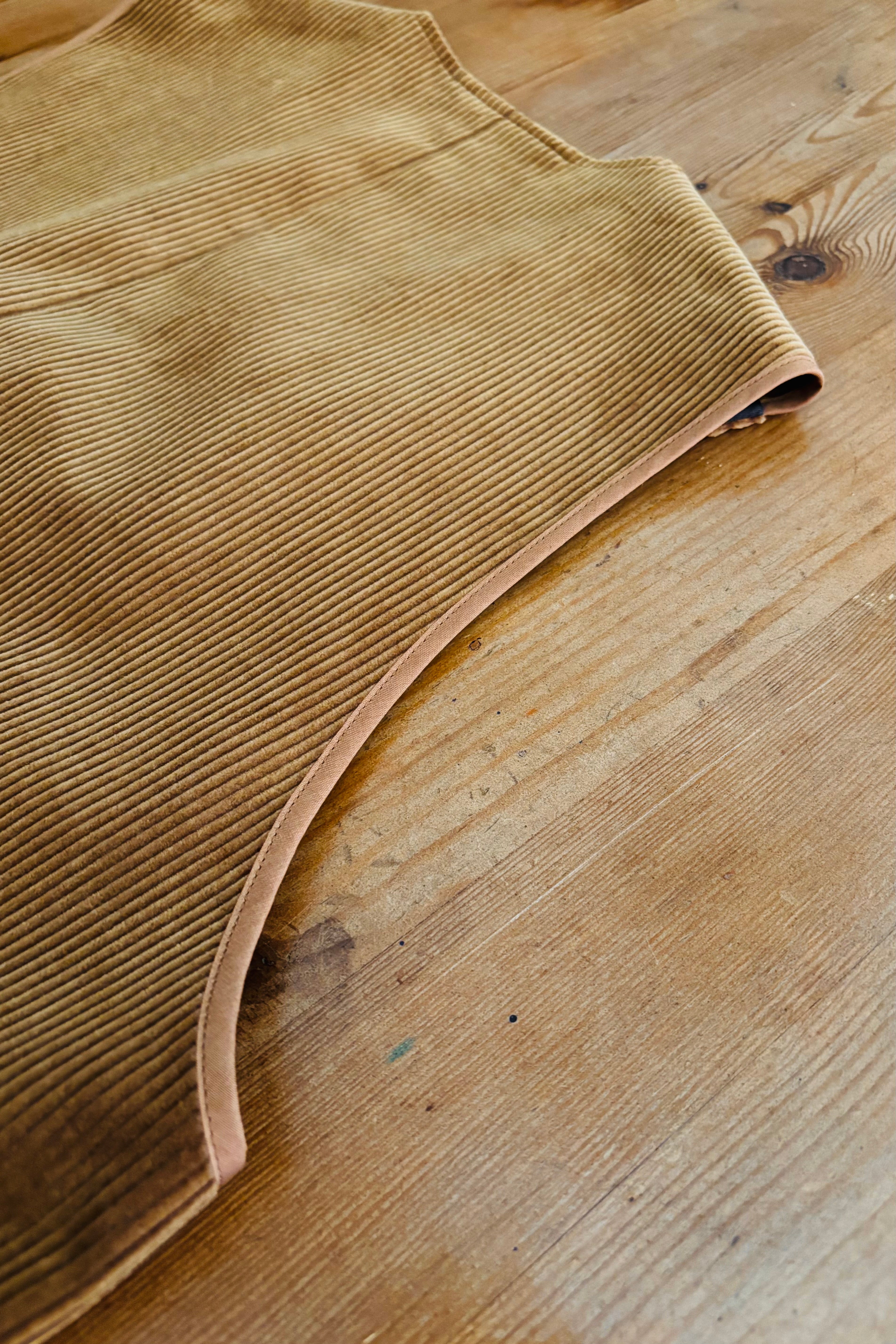 KENNETH FIELD - IRON VEST Ⅱ - 8W CORDUROY