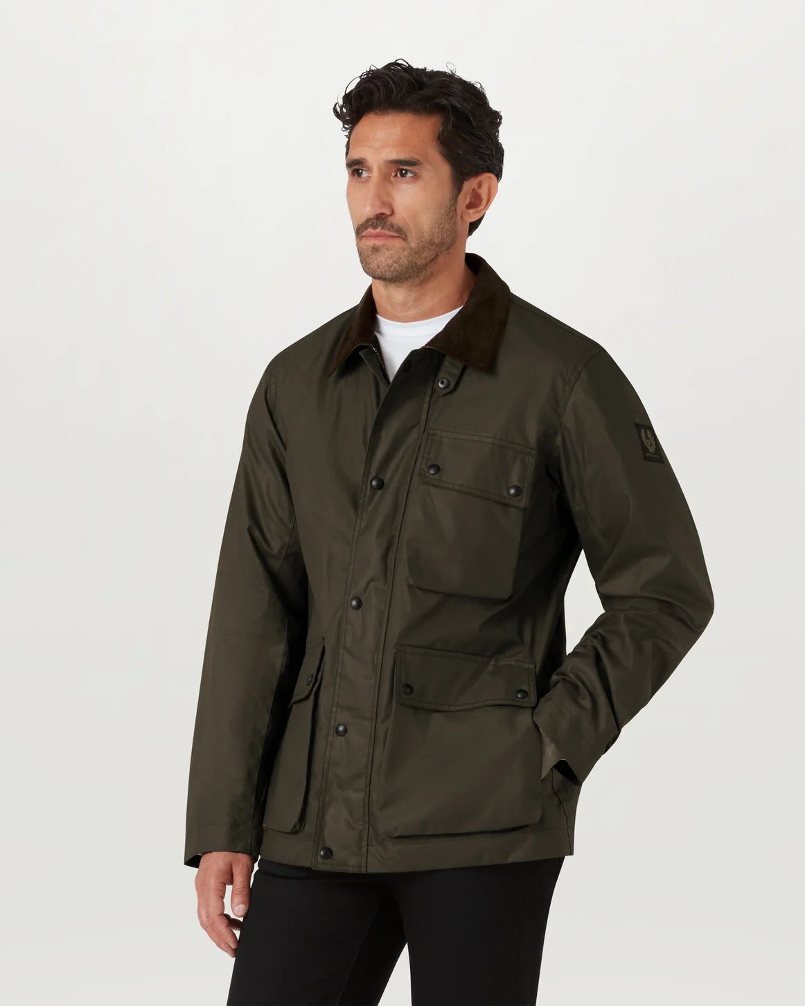 BELSTAFF - INCLINE JACKET WAXED COTTON - DARK EARTH