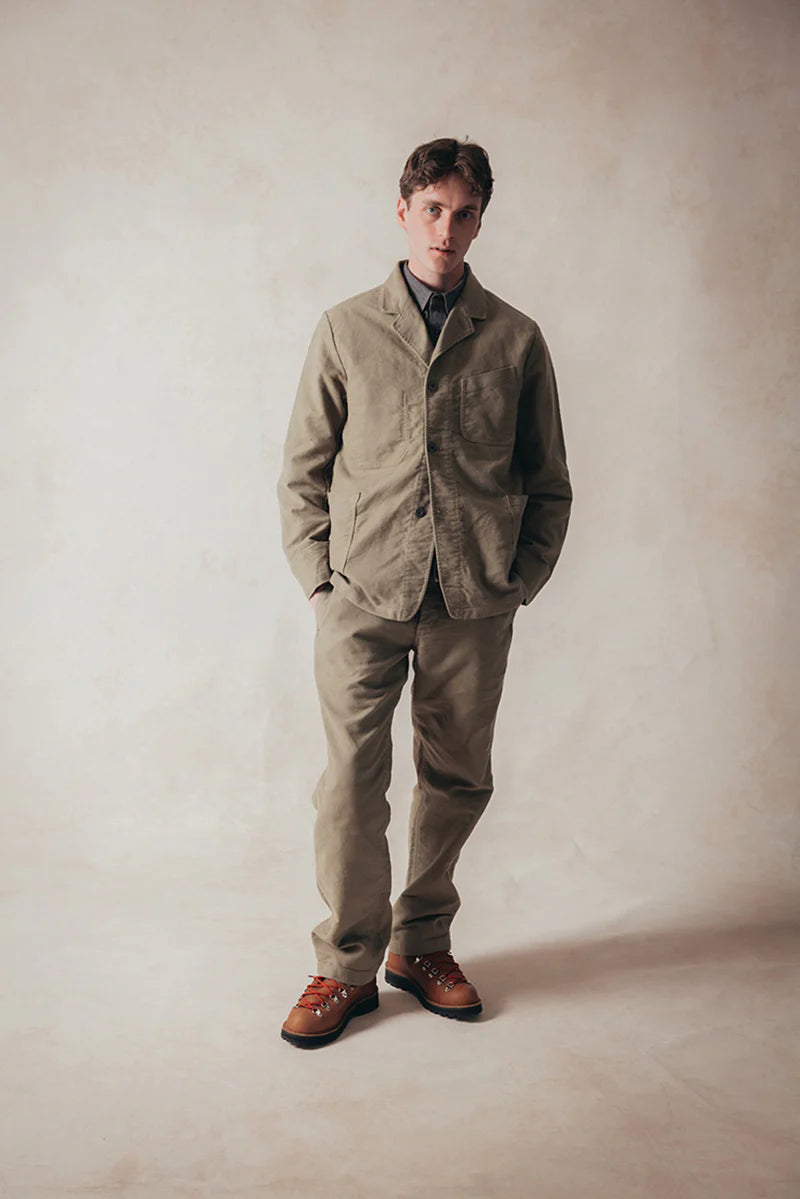 Nigel Cabourn LYBRO - PT04-M WORK SUIT TROUSERS - MOLESKIN