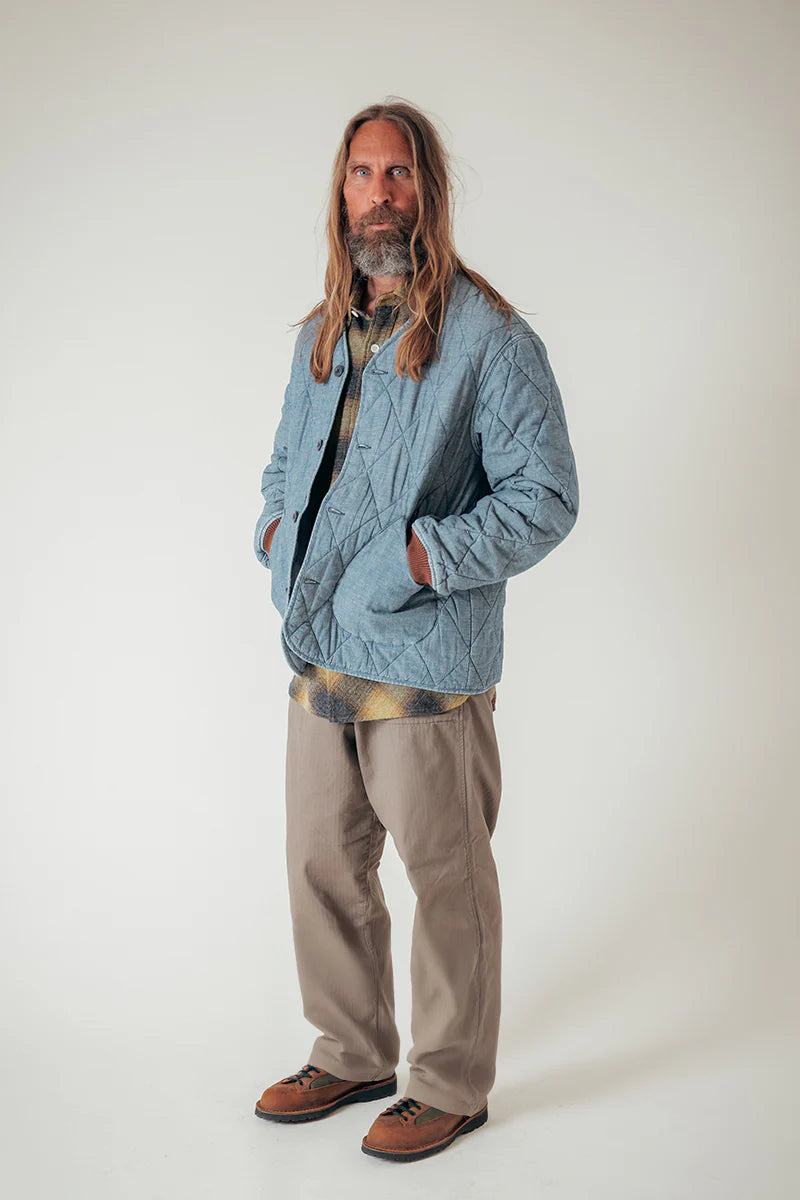 Nigel Cabourn LYBRO - OW03 LINE JACKET - INDIGO