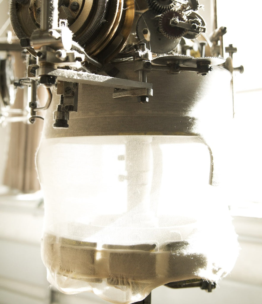 Merz b.Schwanen - 342Z LOOPWHEELED HALF ZIP SWEATSHIRT - INK BLUE