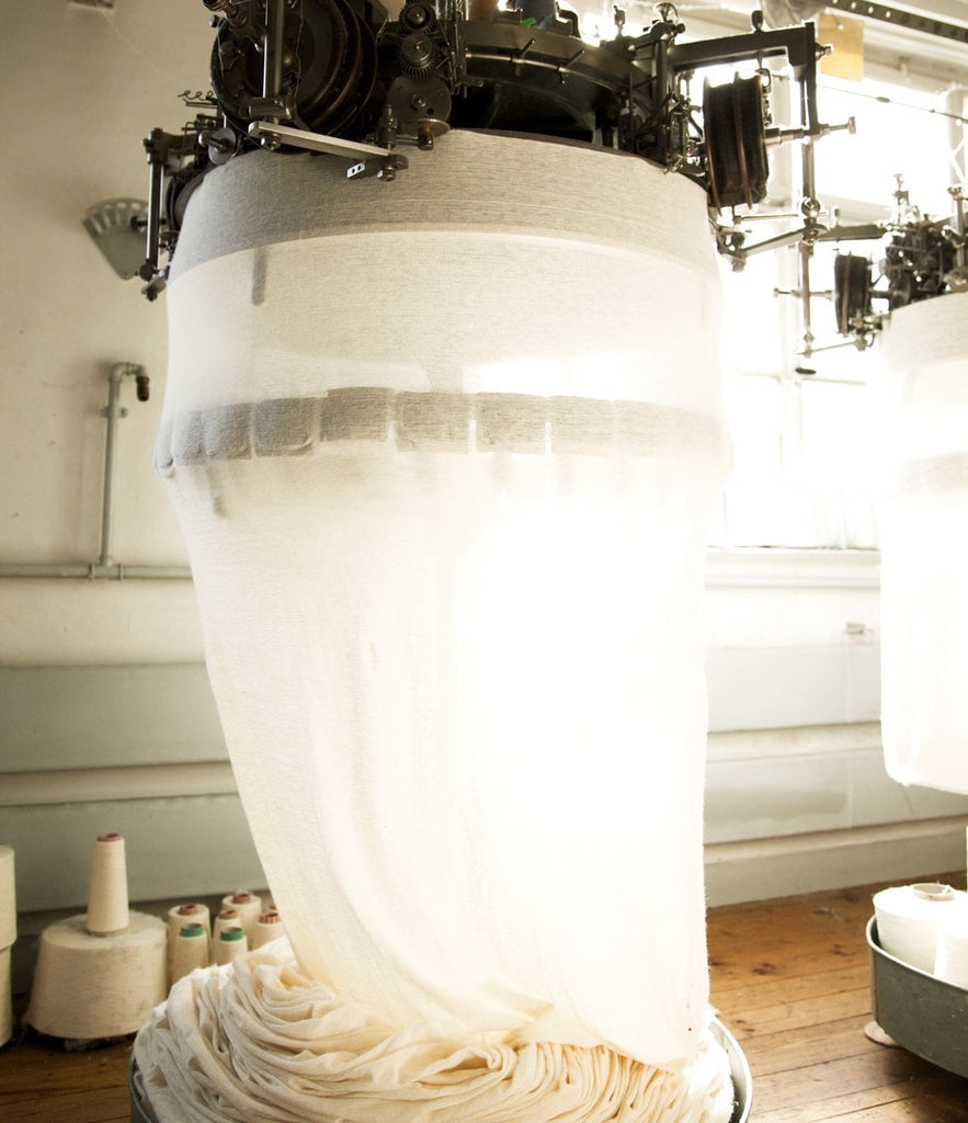 Merz b.Schwanen - 2S14 LOOPWHEELED TEE HEAVY - WHITE