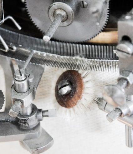 Merz b.Schwanen - 3S48 LOOPWHEELED SWEATSHIRT HEAVY COFFEE - CLASSIC FIT