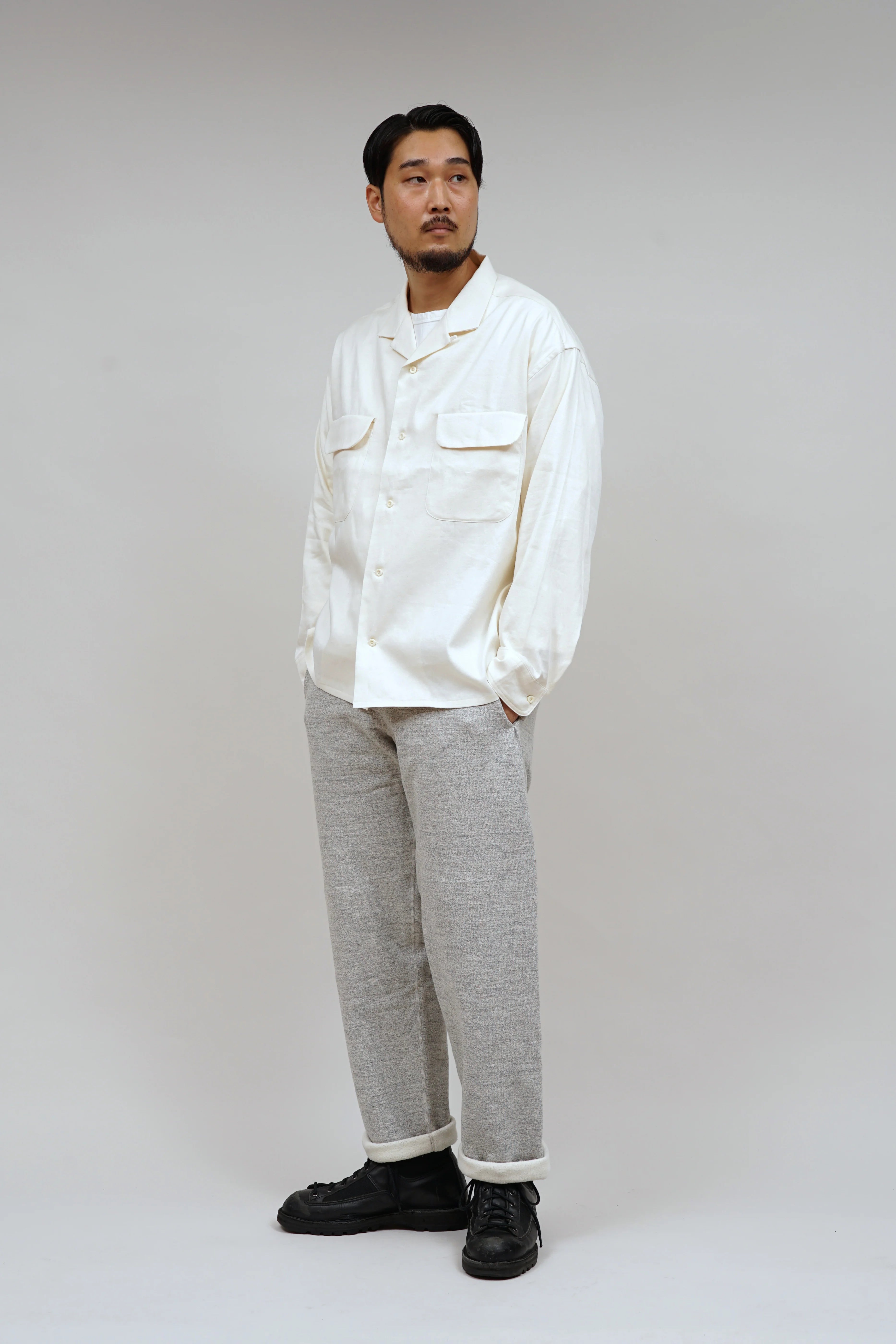 Nigel Cabourn - 40s MILITARY SWEAT PANT - GREY