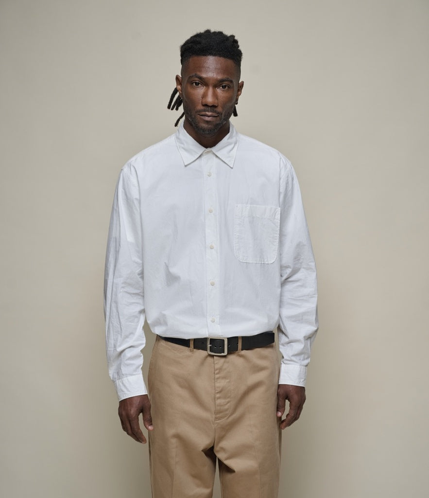 Merz b.Schwanen - SHIRT01 WHITE - RELAXED FIT