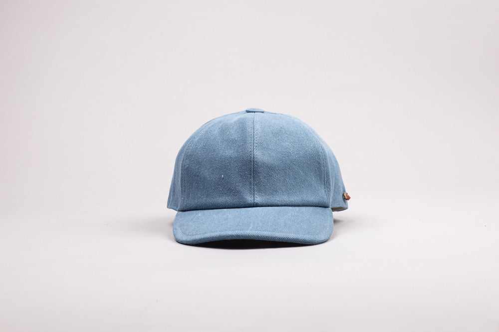 【再値下げ】SUPER DUPER - POKEY DENIM BASEBALL CAP - DOUBLE WASH