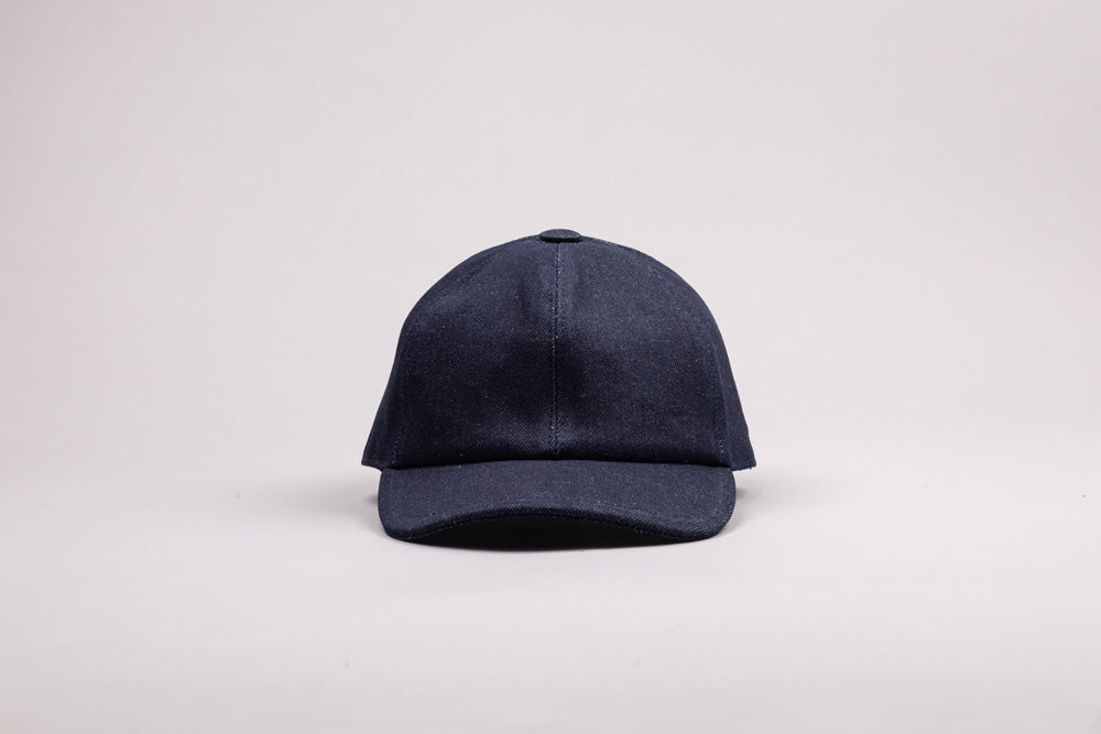 【再値下げ】SUPER DUPER - POKEY DENIM BASEBALL CAP - BLUE RAW