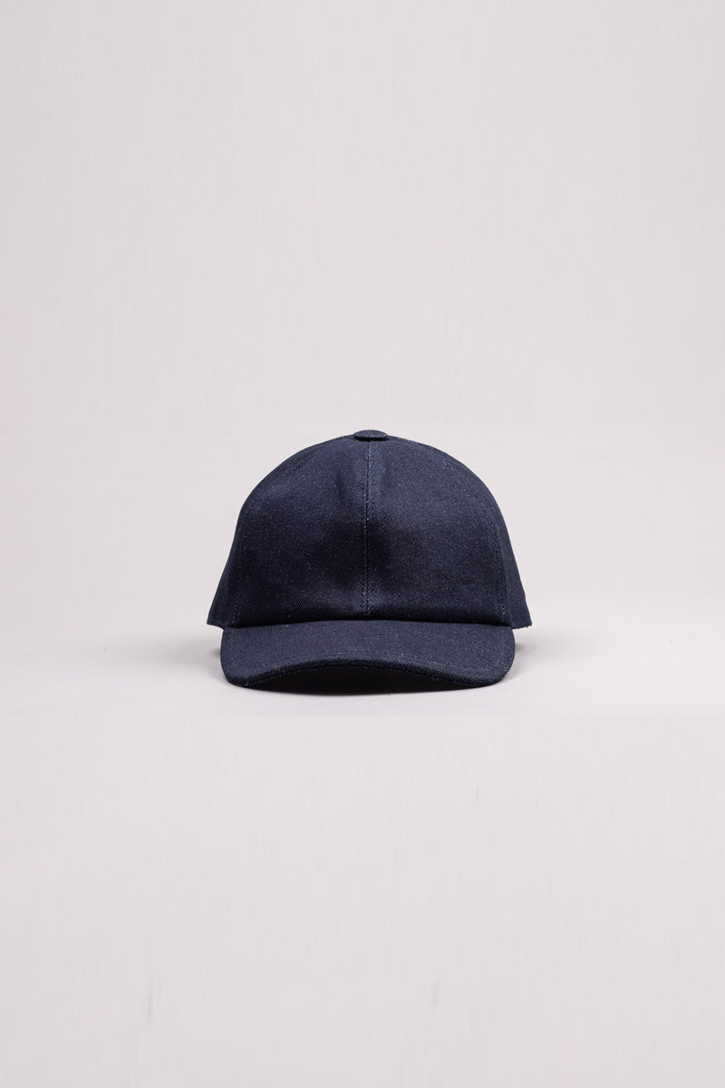 【再値下げ】SUPER DUPER - POKEY DENIM BASEBALL CAP - BLUE RAW