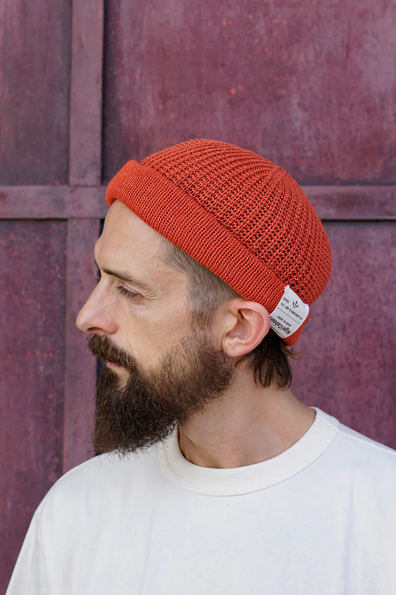 Nigel Cabourn - BEANIE LINEN - PIGMENT
