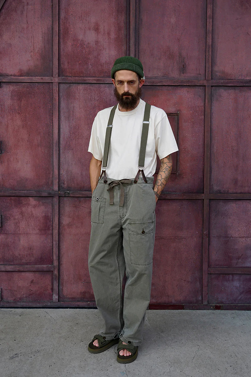 Nigel Cabourn - PARATROOPER PANT - PIGMENT COTTON NYLON