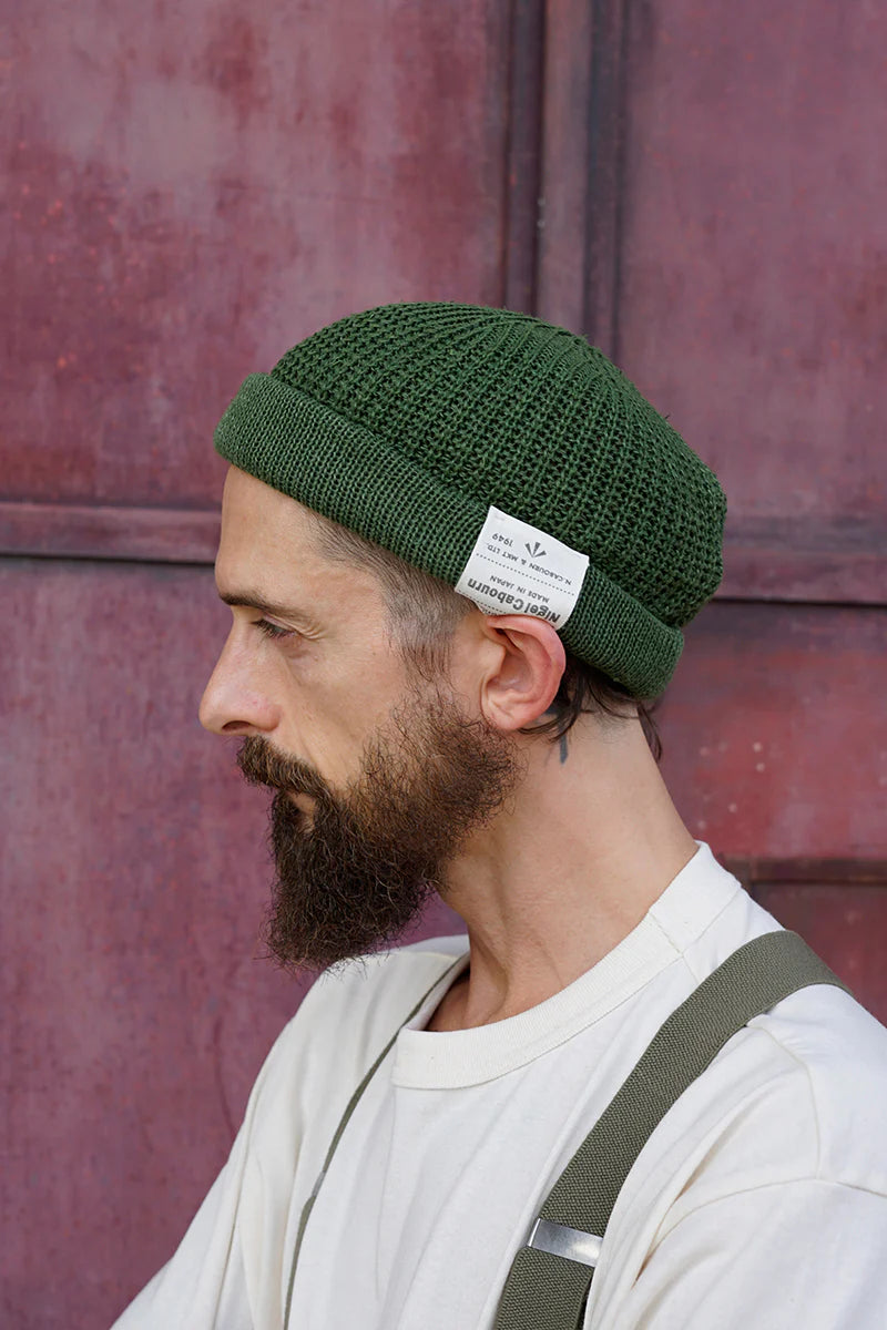 Nigel Cabourn - BEANIE LINEN - PIGMENT