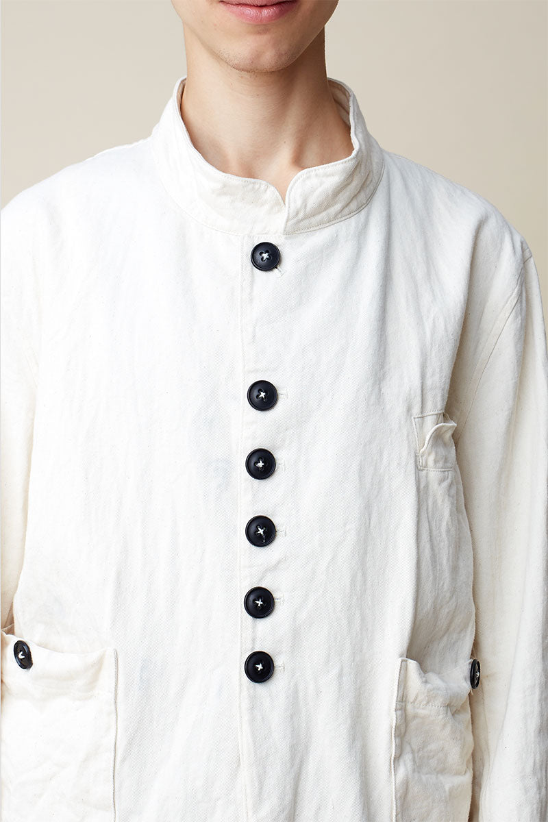 HACKNEY UNION WORKHOUSE - JOHNNY ROOSTER BYRON JACKET - NATURAL