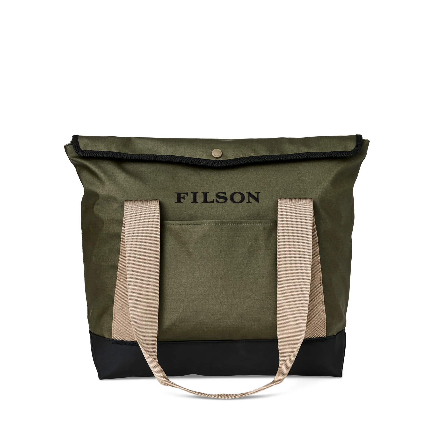 FILSON - SCOUT TOTE BAG - OLIVE / BLACK / COVERT