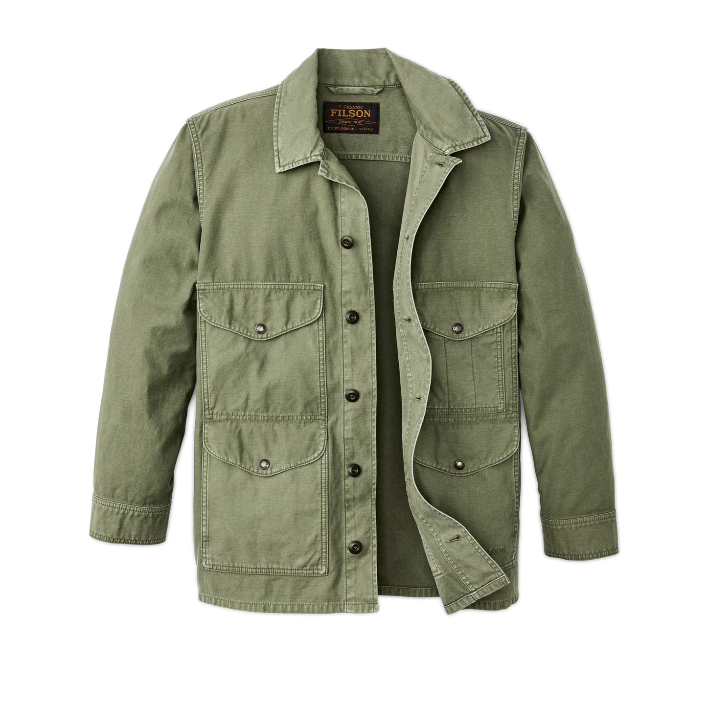 FILSON - FIELD CRUISER JACKET - WASHED FATIGUE GREEN