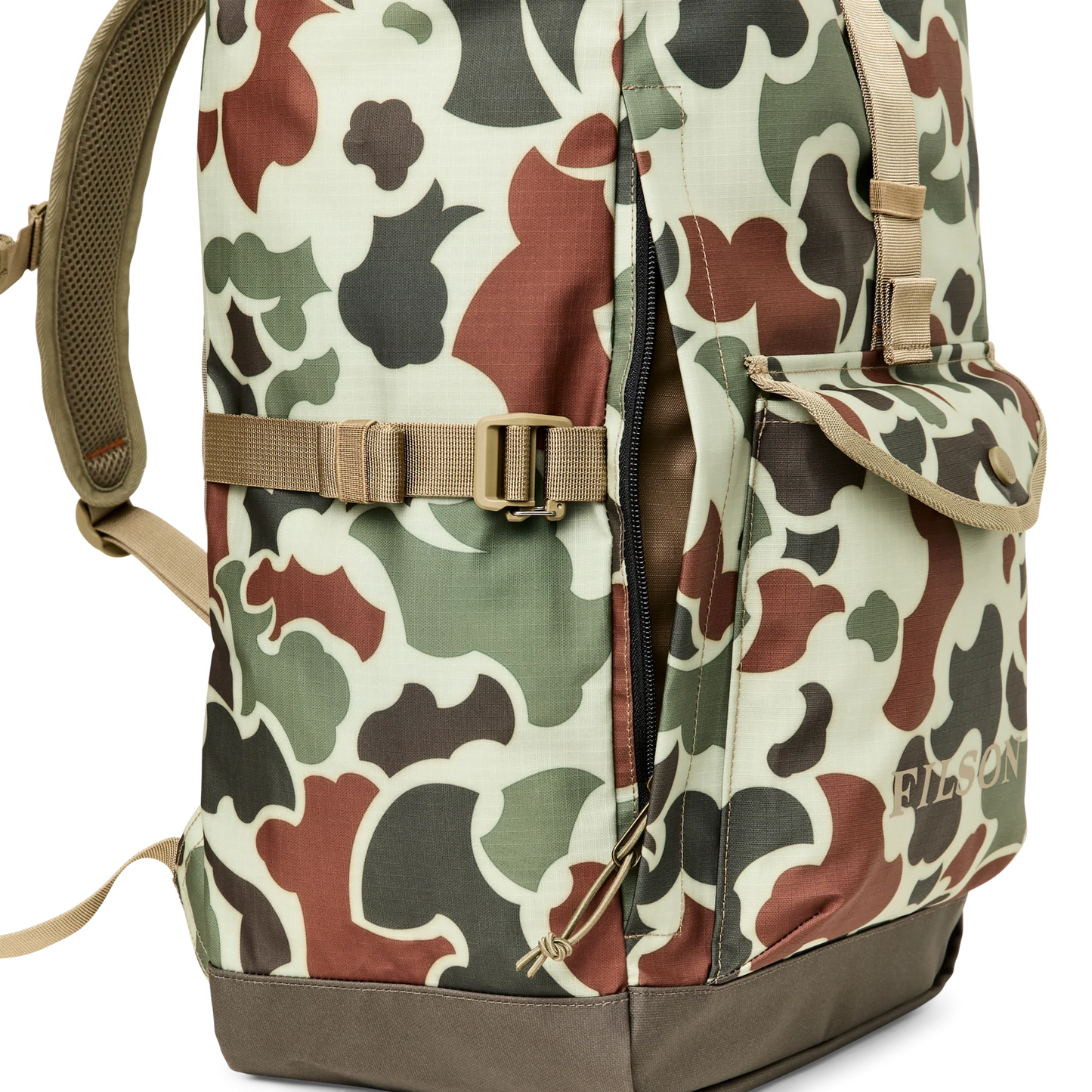 FILSON - SCOUT BACKPACK - SHRUB CAMO / CANTEEN / COVERT