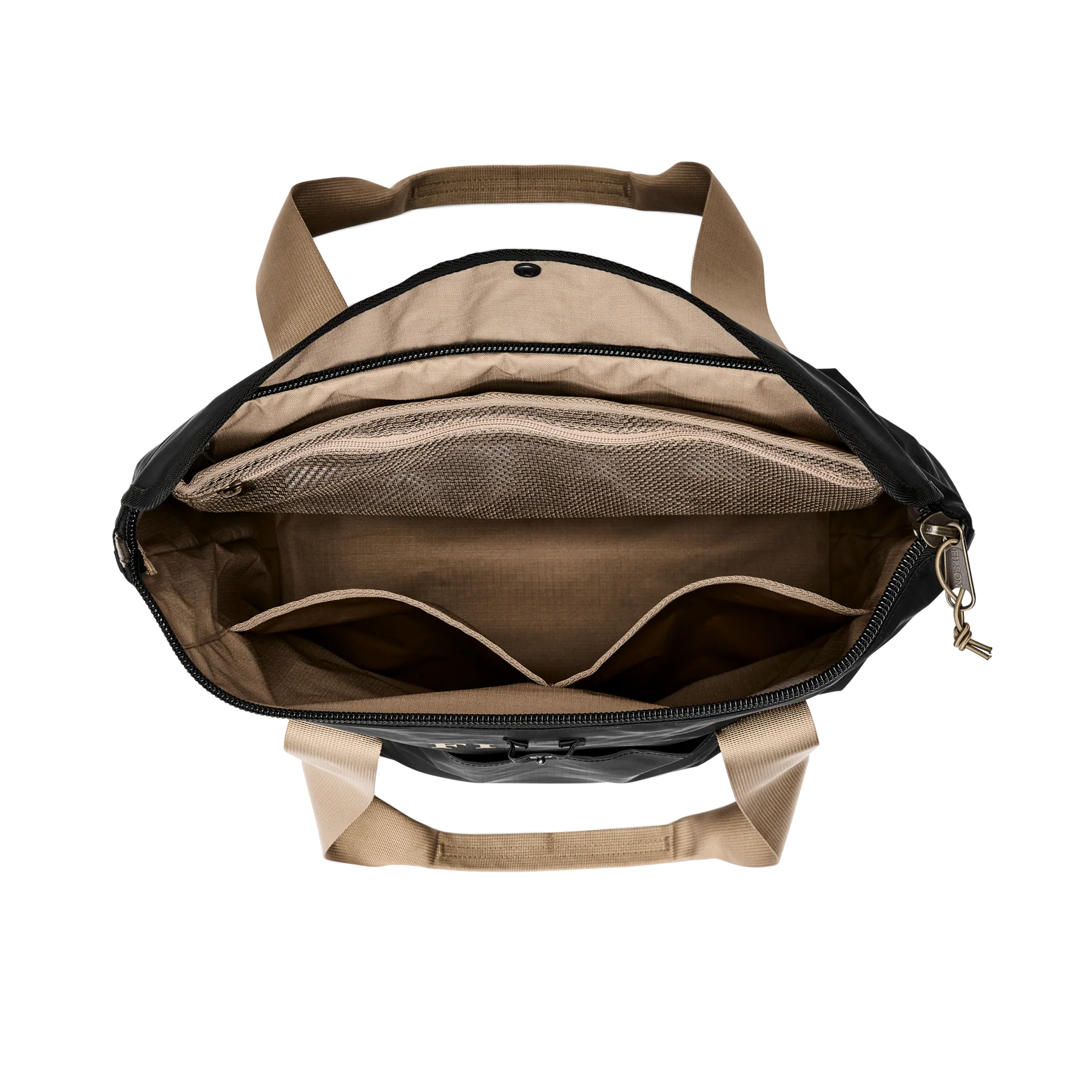 FILSON - SCOUT TOTE BAG - BLACK / COVERT