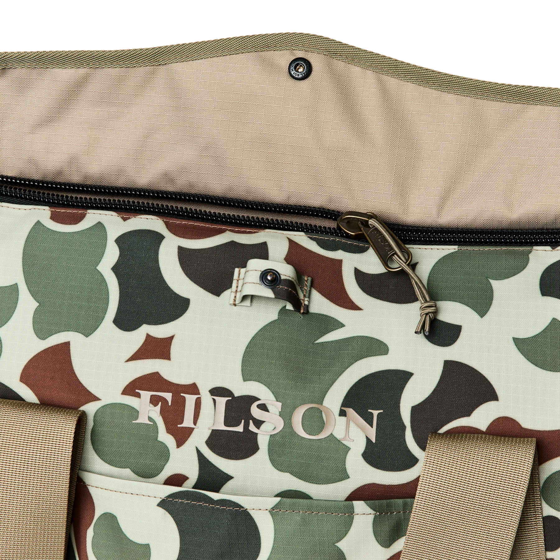 FILSON - SCOUT TOTE BAG - SHRUB CAMO / CANTEEN / COVERT