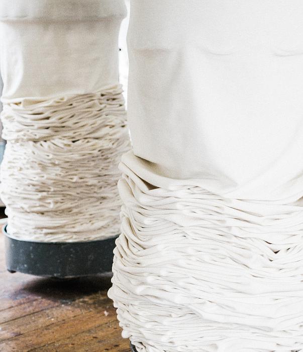 Merz b.Schwanen - 342Z LOOPWHEELED HALF ZIP SWEATSHIRT - INK BLUE