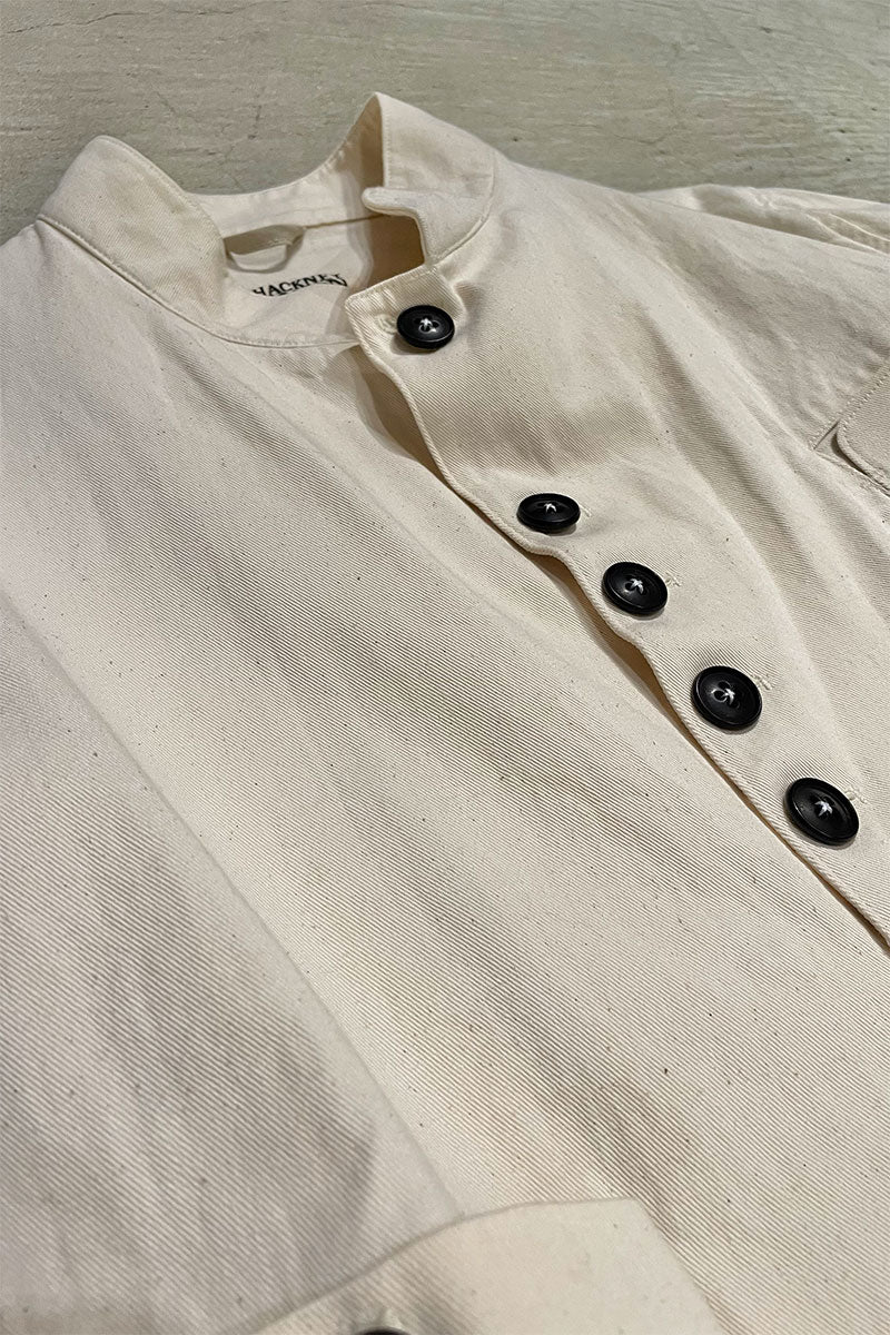 HACKNEY UNION WORKHOUSE - JOHNNY ROOSTER BYRON JACKET - NATURAL