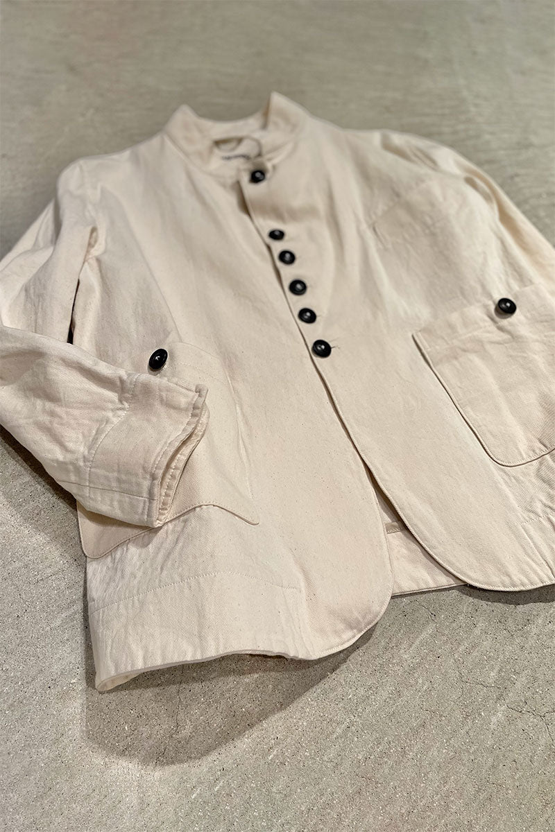 HACKNEY UNION WORKHOUSE - JOHNNY ROOSTER BYRON JACKET - NATURAL