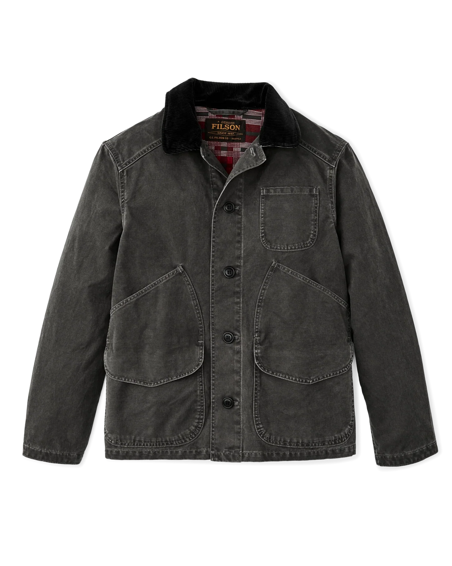 FILSON - CANVAS OUTFITTER JACKET - PEAT