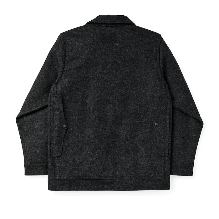 FILSON - MACKINAW WOOL CRUISER JACKET - CHARCOAL