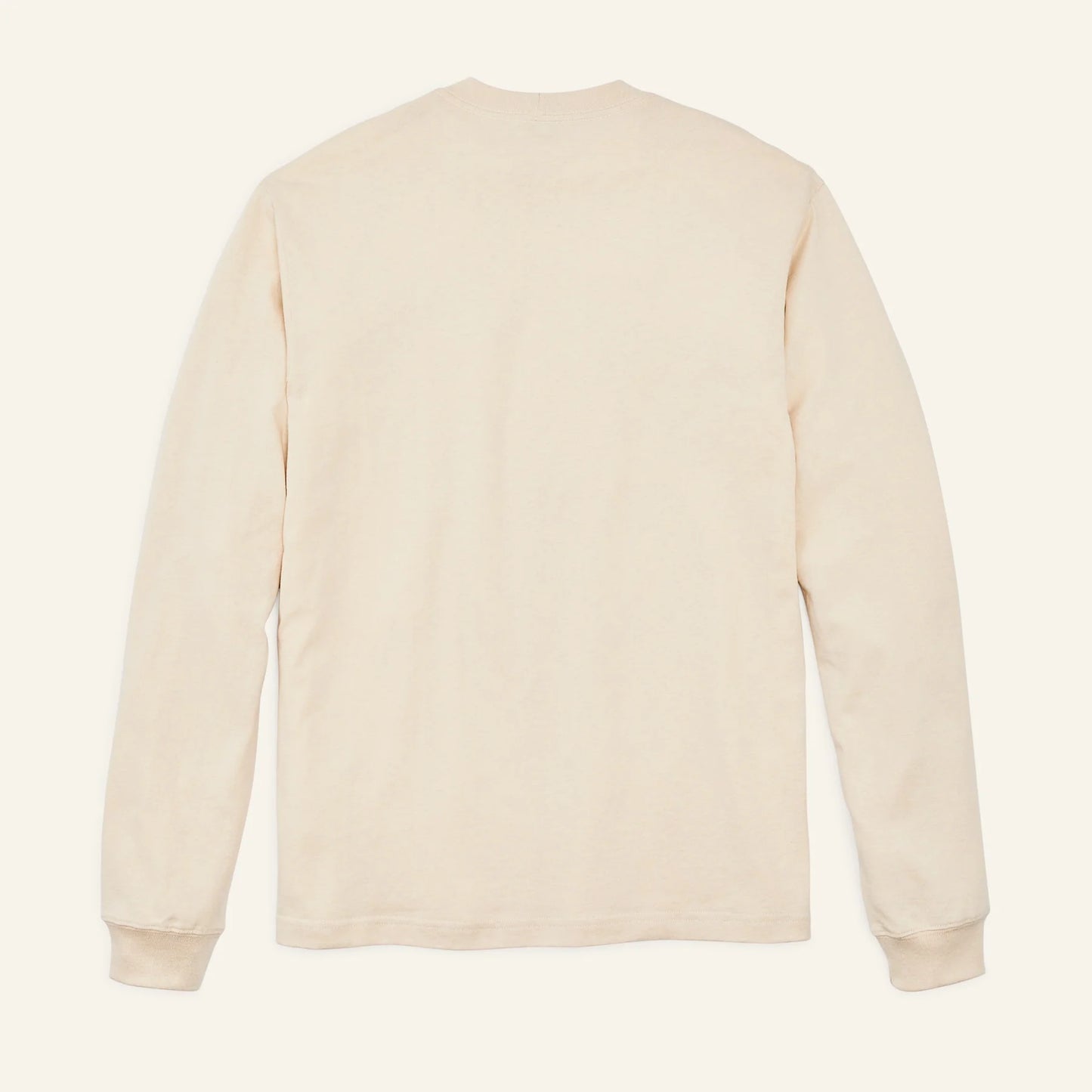 FILSON - LONG SLEEVE PIONEER GRAPHIC T SHIRT - NATURAL / STATE