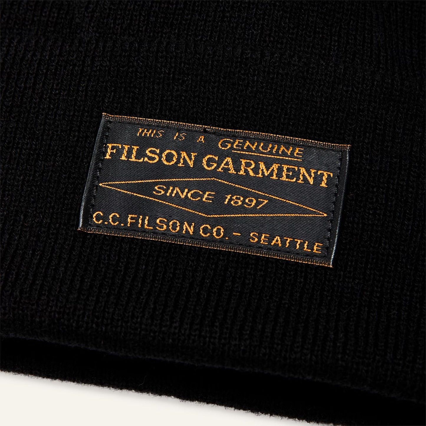 FILSON - BALLARD WATCH CAP - BLACK