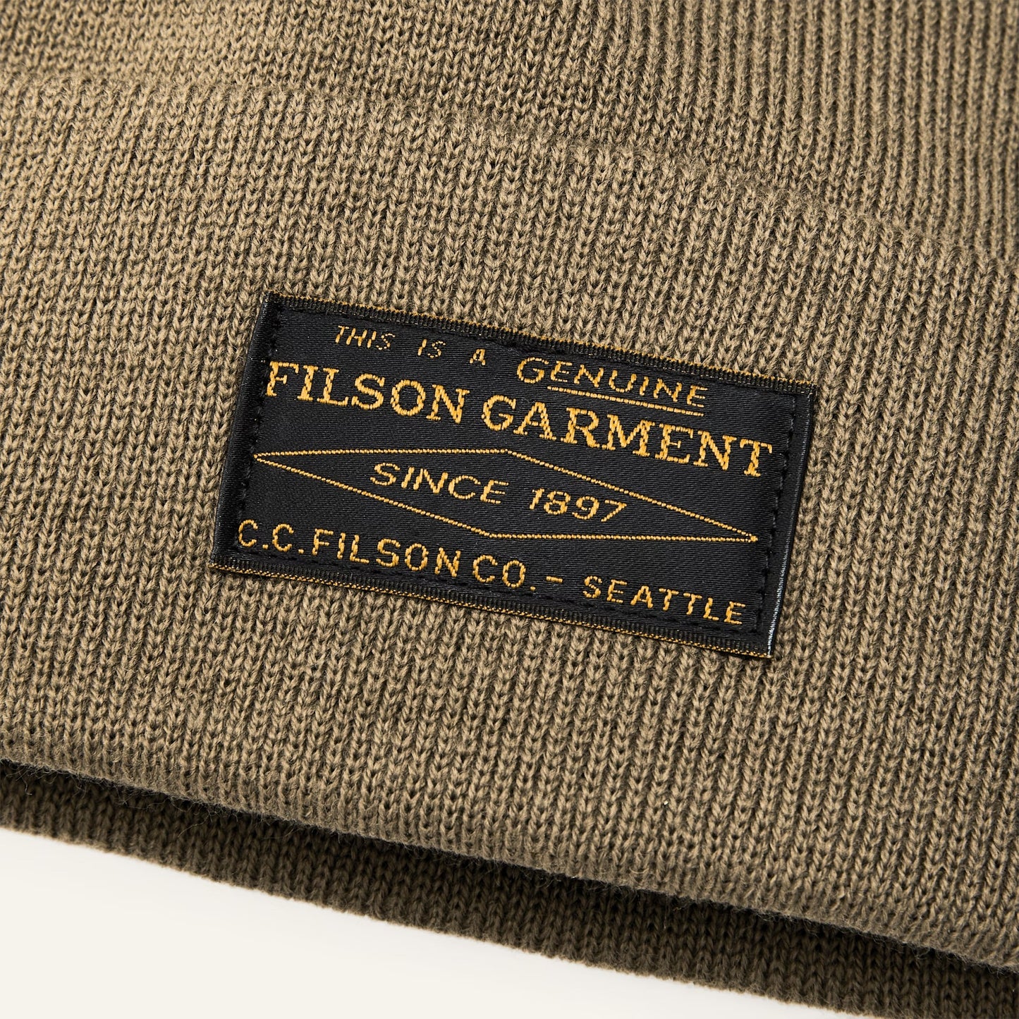 FILSON - BALLARD WATCH CAP - DARK MUSHROOM