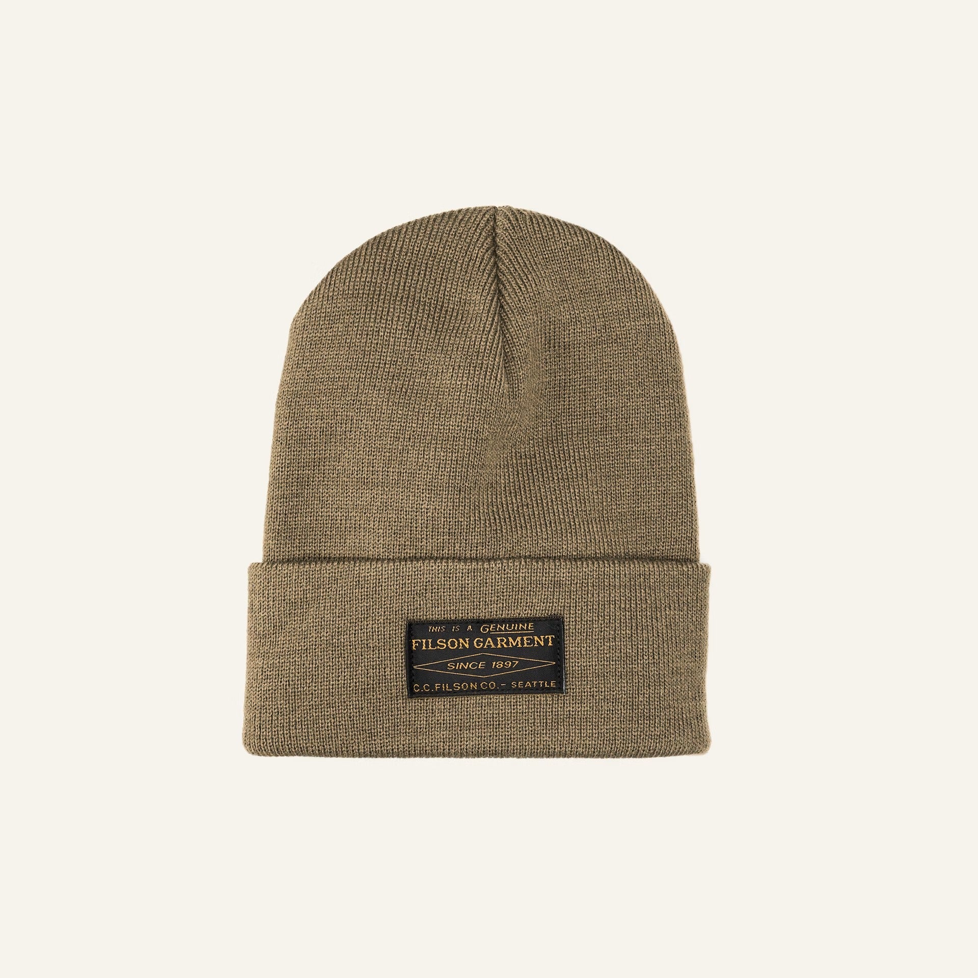 FILSON - BALLARD WATCH CAP - DARK MUSHROOM
