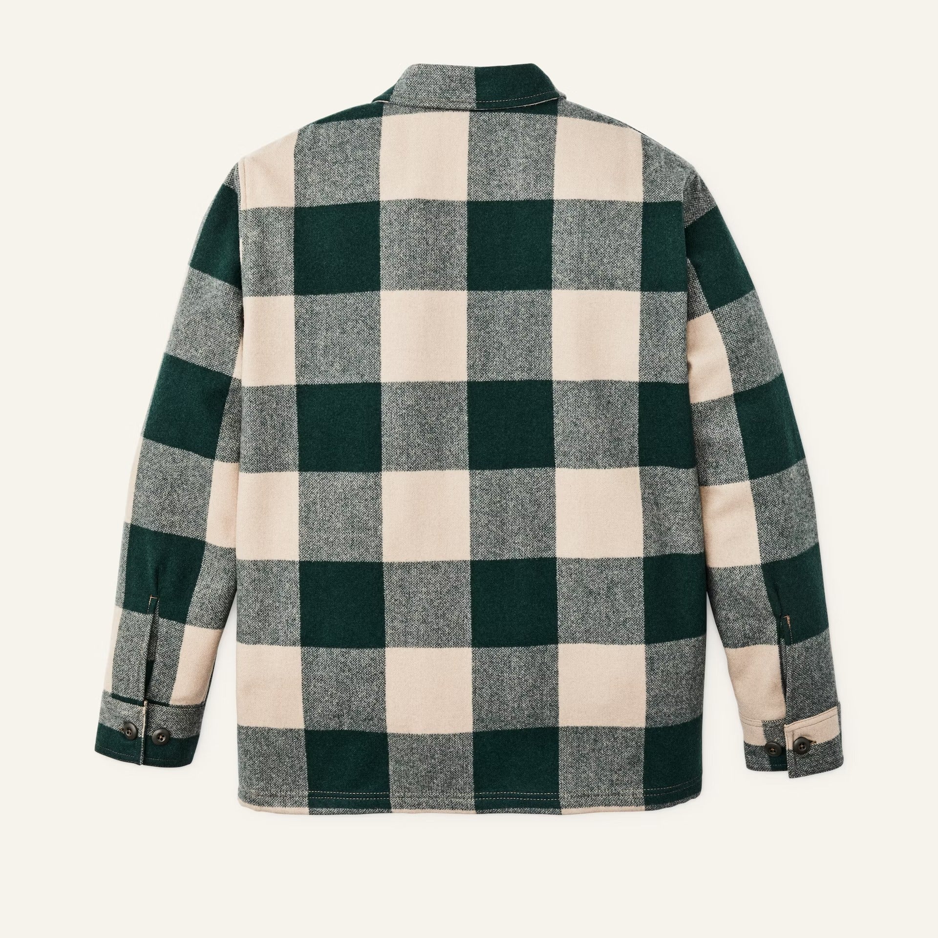 FILSON - JAC SHIRT - PINE / BEIGE CHECK