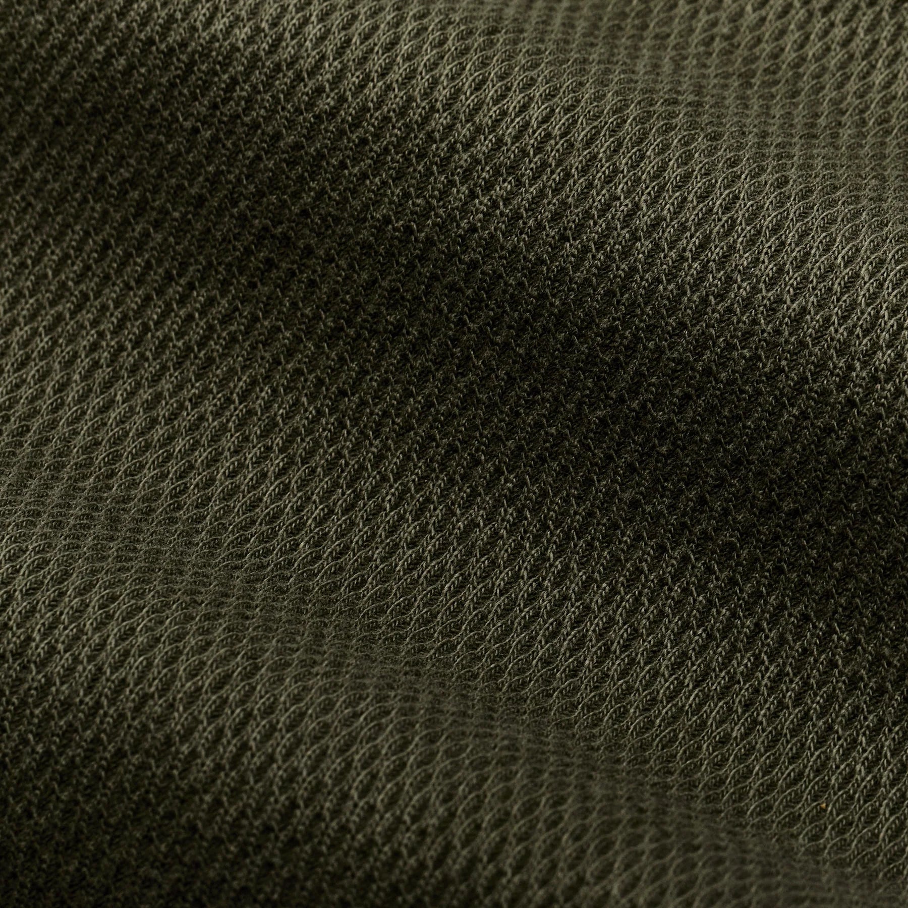 FILSON - WAFFLE KNIT THERMAL CREW - OLIVE