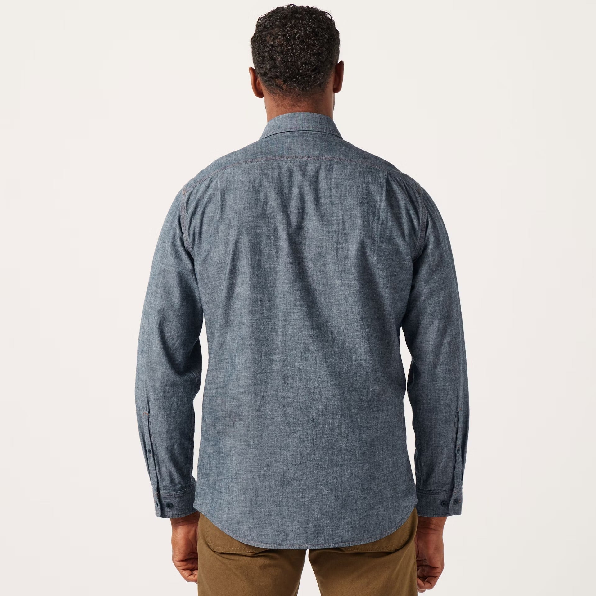 FILSON - CHAMBRAY CPO SHIRT - RINSED INDIGO CHAMBRAY