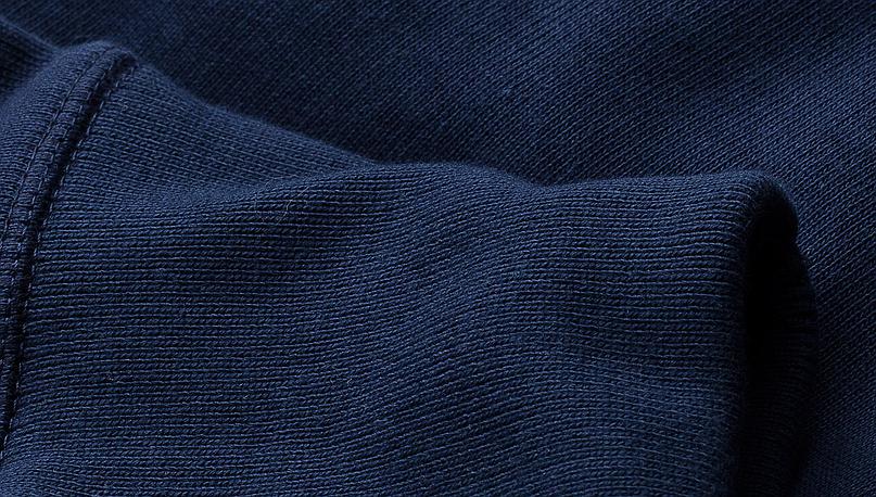 Merz b.Schwanen - 346 CREW NECK SWEAT SHIRT - INK BLUE
