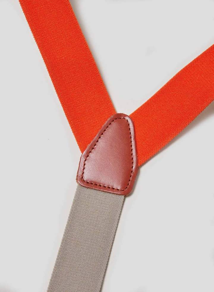 Nigel Cabourn - BRACES IN ORANGE - AUTHENTIC LINE