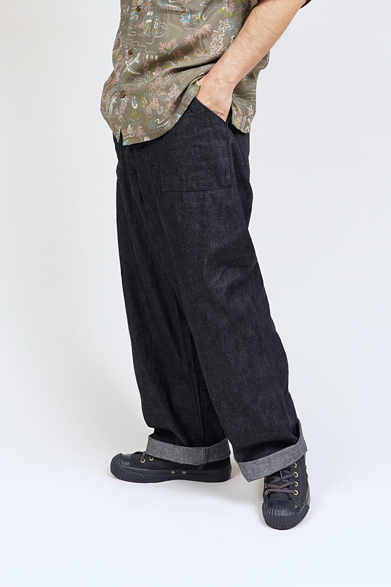 Nigel Cabourn - DECK PANT - 10oz DENIM