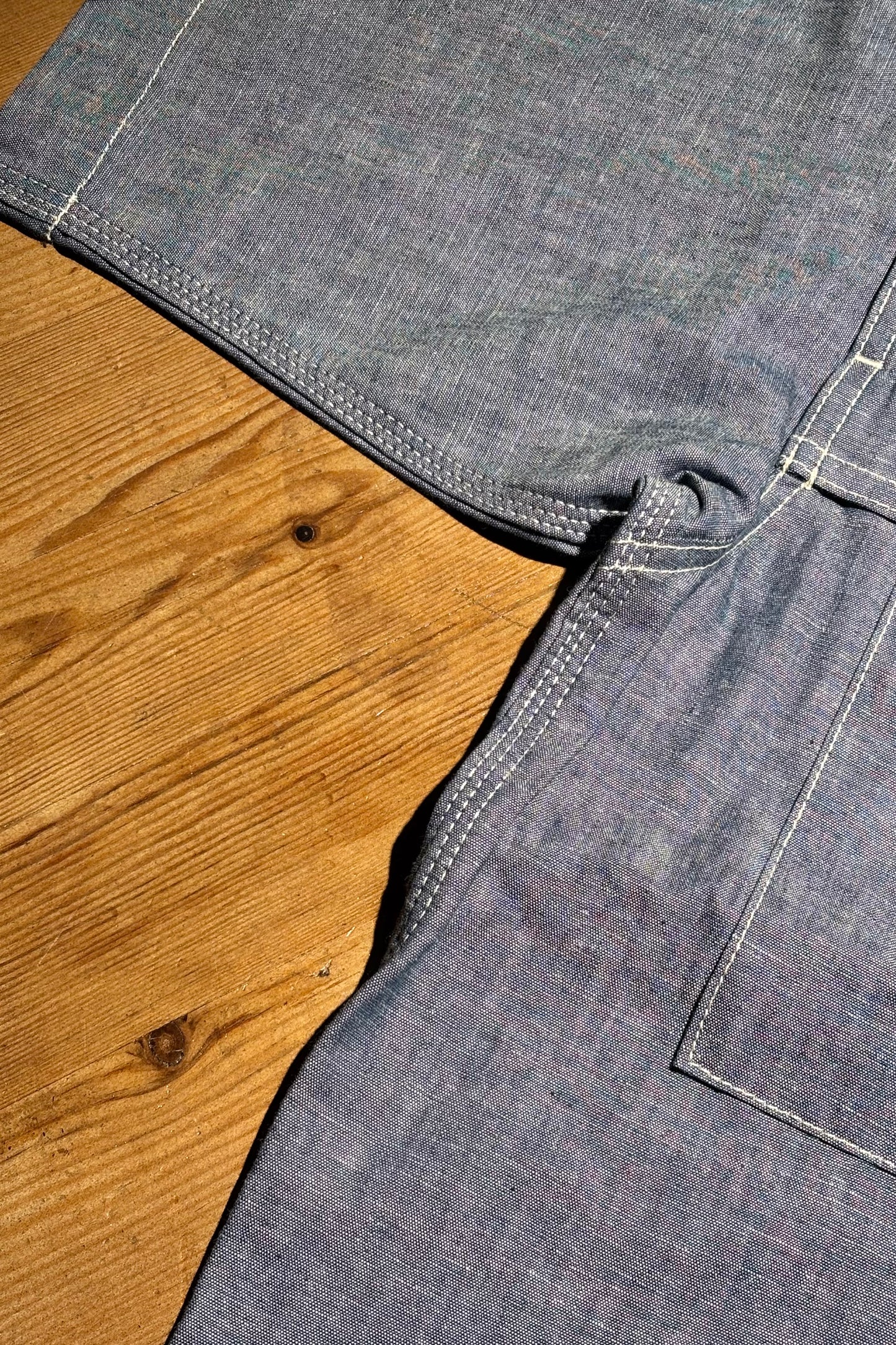 KENNETH FIELD - GUIDE SHIRTS SS - CHAMBRAY