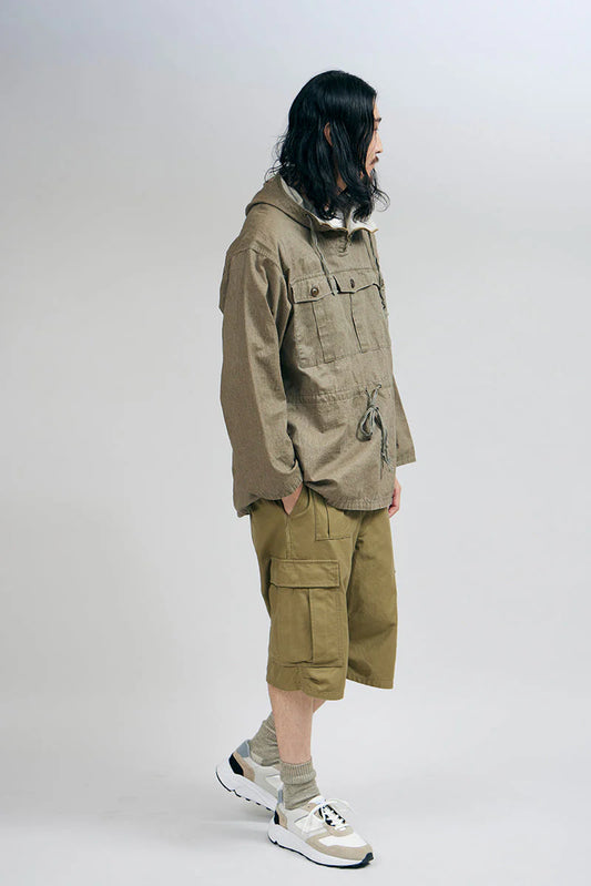 Nigel Cabourn - ARMY CARGO SHORT PANT - KHAKI