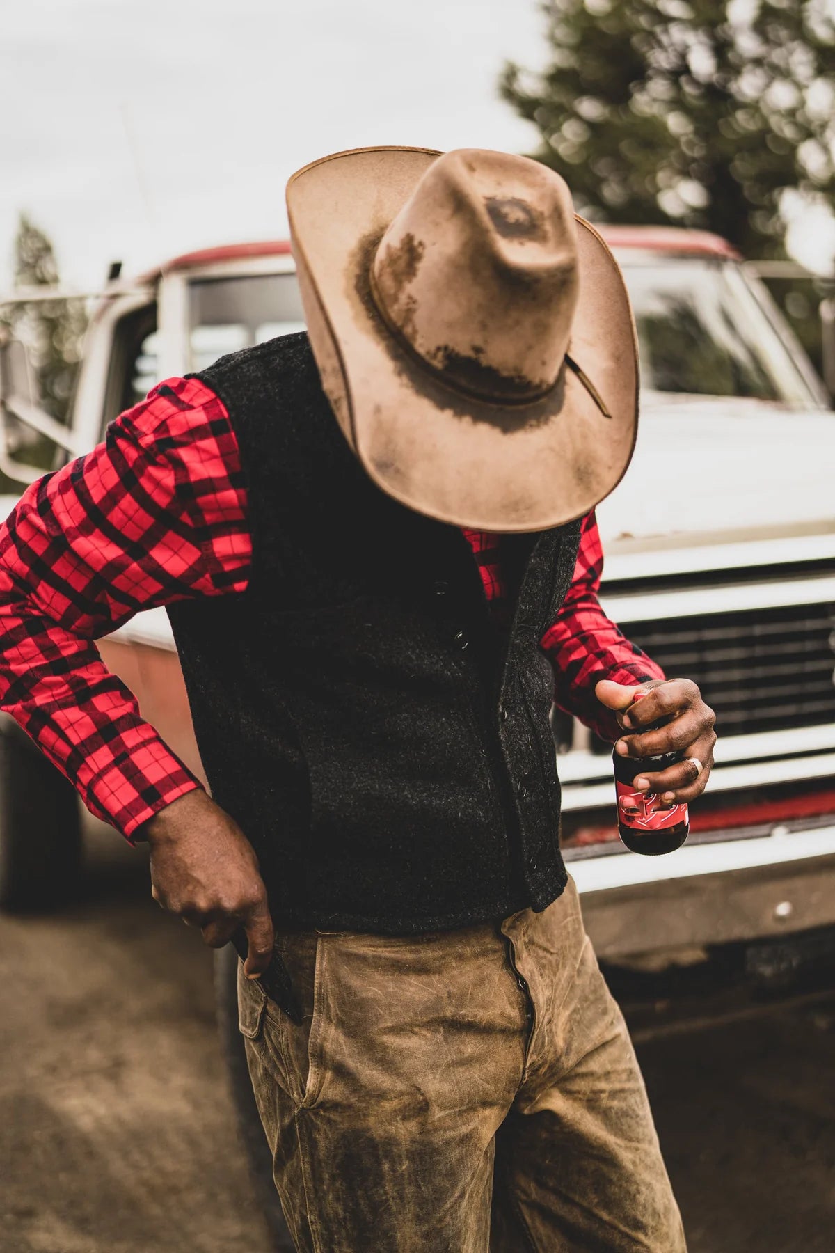 FILSON - ALASKAN GUIDE SHIRT - RED/BLACK