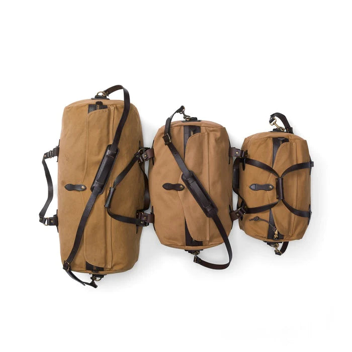 FILSON -MEDIUM RUGGED TWILL DUFFLE BAG - TAN