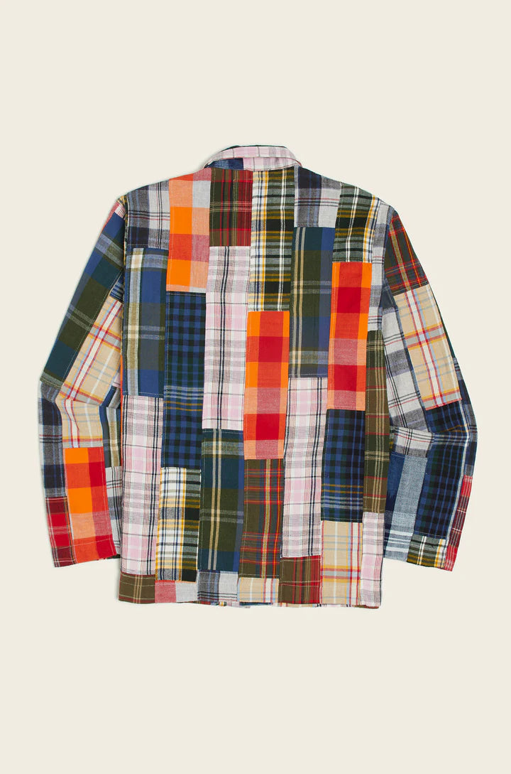 ORIGINAL MADRAS TRADING COMPANY - No106 STOUT SHIRT JACKET - PATCHWORK