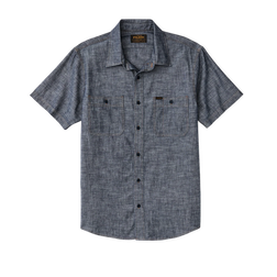FILSON - SHORT SLEEVE CHAMBRAY SHIRT - RINSE INDIGO