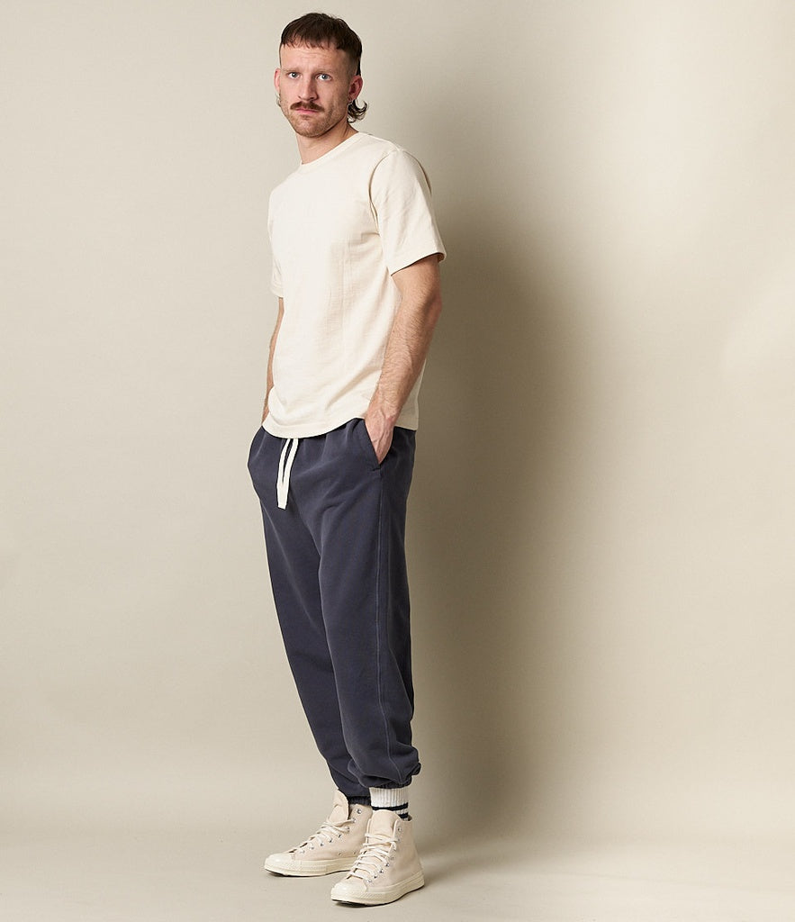Merz b.Schwanen - 214 LOOPWHEELED TEE RELAXED FIT - NATURE