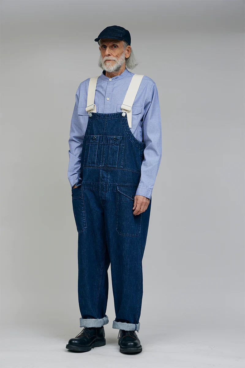 Nigel Cabourn LYBRO - PT03 RAILWAY DUNGAREE - ENZYME