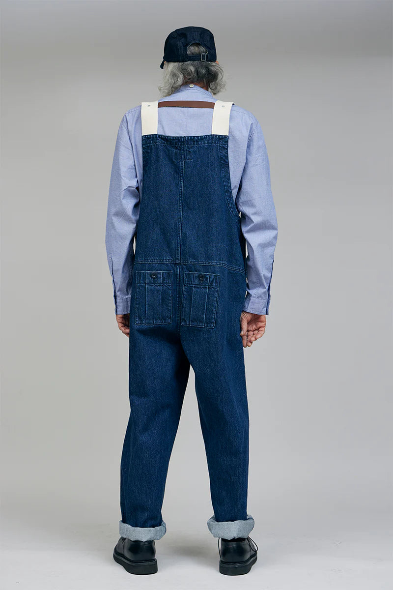 Nigel Cabourn LYBRO - PT03 RAILWAY DUNGAREE - ENZYME