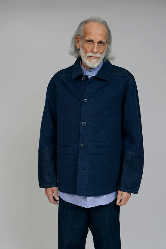 Nigel Cabourn LYBRO - OW01-1 ENGINEER JACKET - MOLESKIN