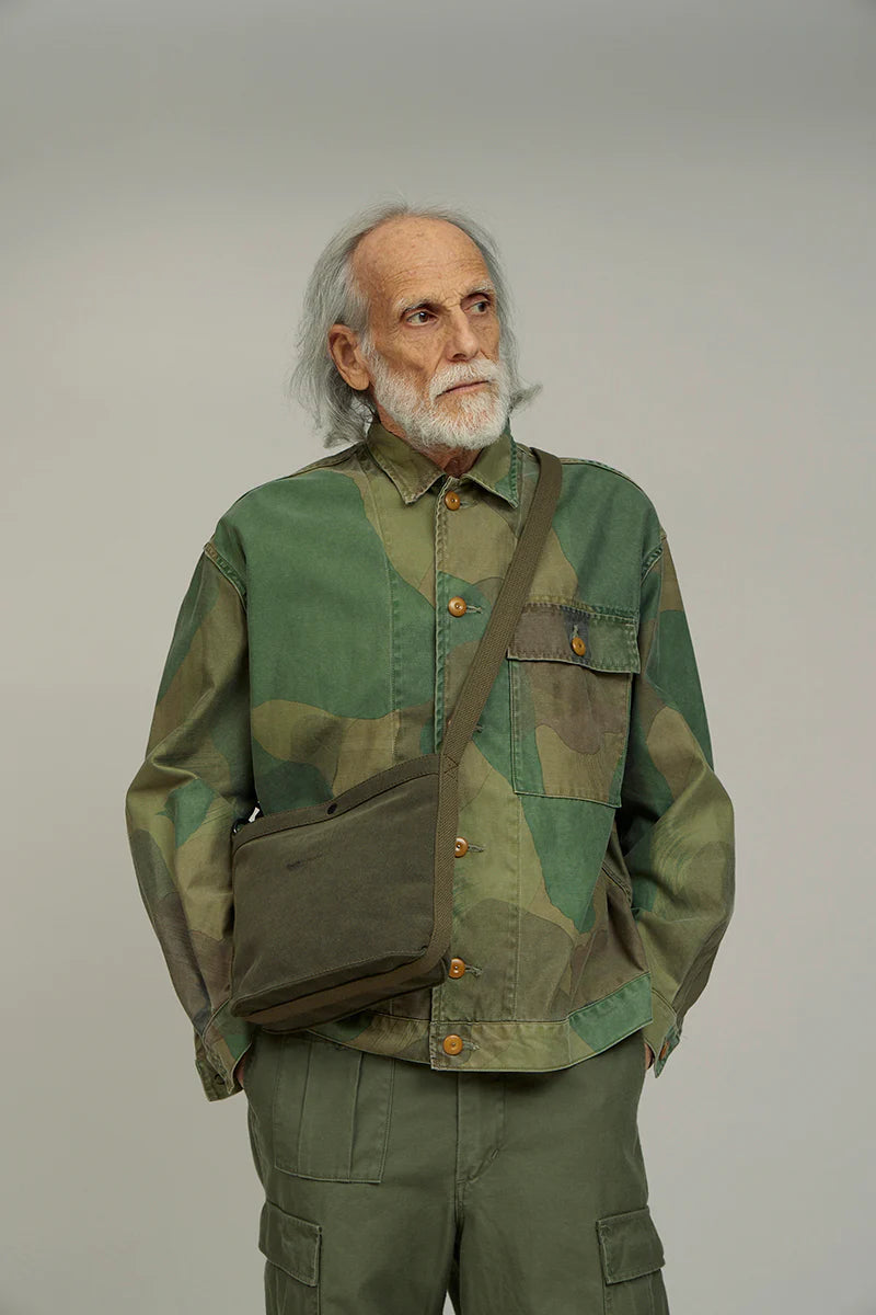 Nigel Cabourn - FRENCH WORK SHORT JACKET - FADE CAMO